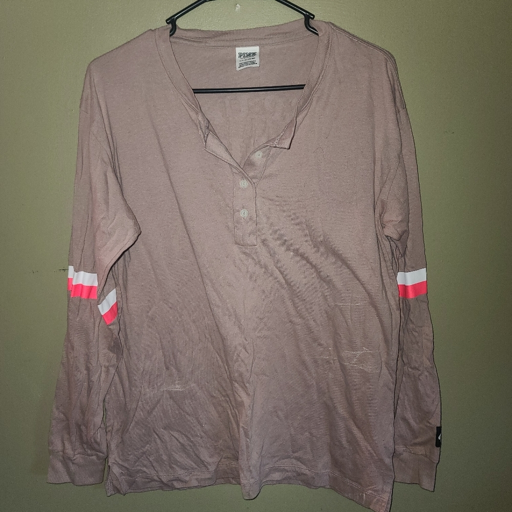 PINK long sleeve tee